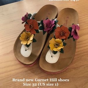 Garnet Hill Leather Sandals